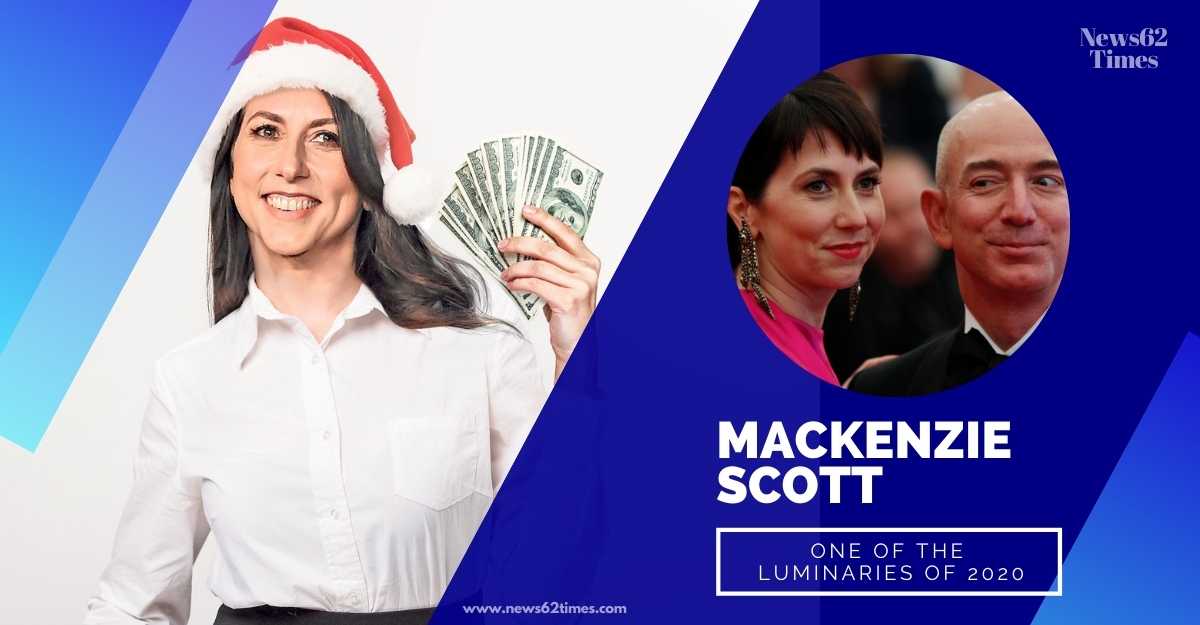 Devil for Jeff Bezos – Angel for USA.. Here is the story of Mackenzie Scott One of the luminaries of 2020