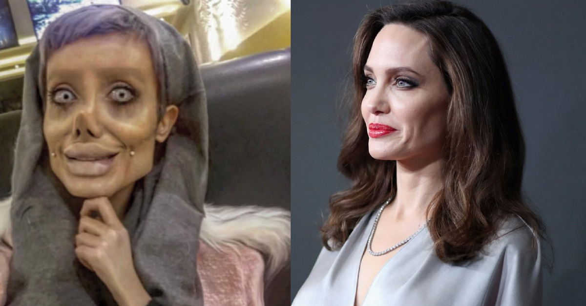 Zombie Angelina Jolie’s” True Look Revealed As She Leaves Jail
